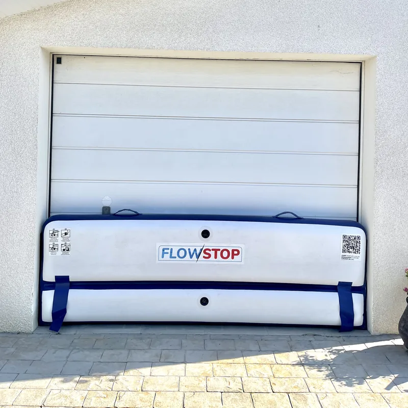 FlowStop installé sur garage